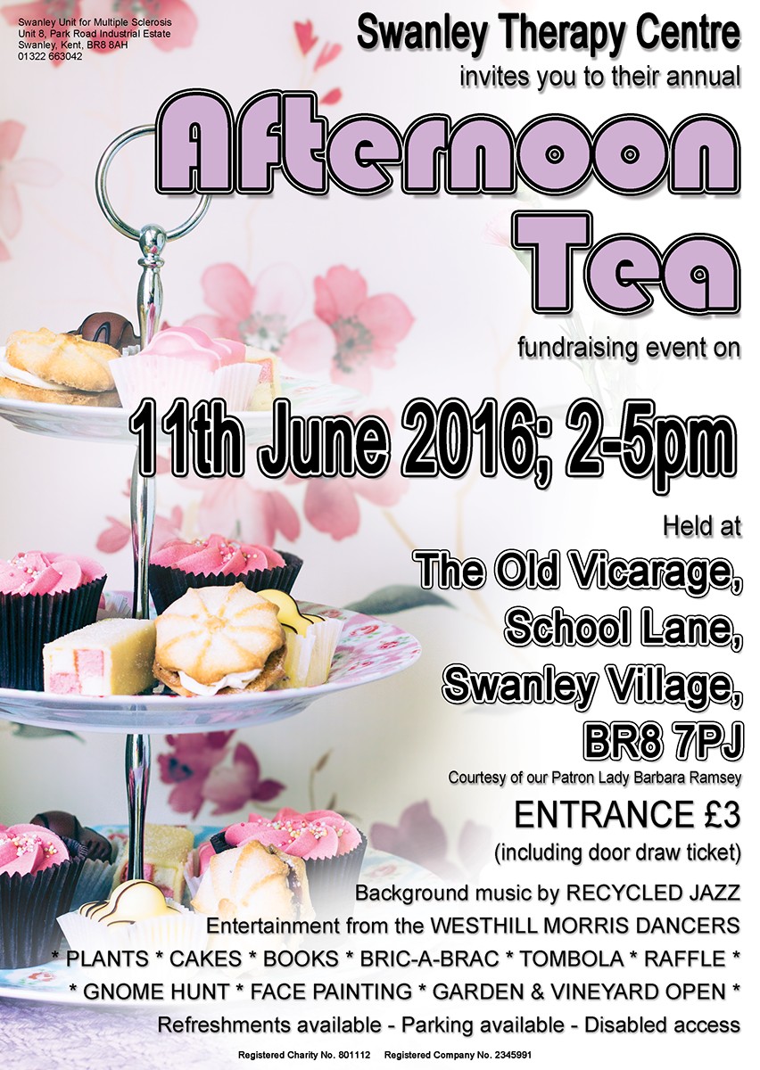 Afternoon Tea at Swanley Therapy Centre