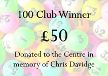 100 Club Winner (in memory of Chris Davidge) - £50.00