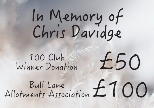 In Memory of Chris Davidge - £150