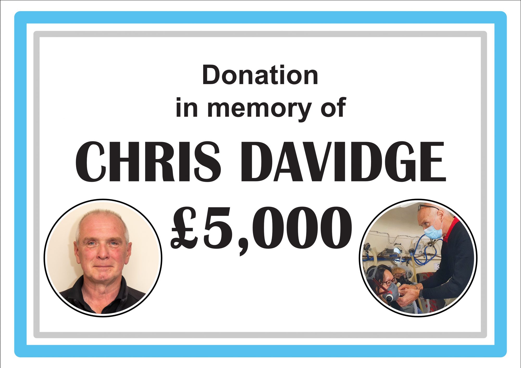 In Memory of Chris Davidge - £5,000