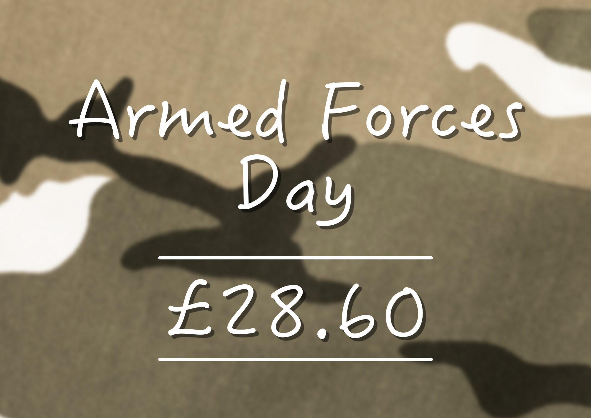 Armed Forces Day - £28.60